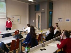 Teaching at the University of Economics in Prague